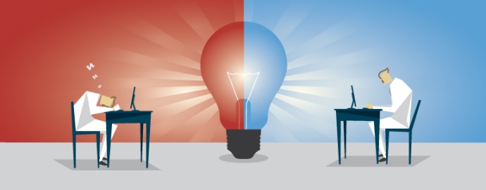 Imagem ilustrativa da influência da iluminação na produtividade