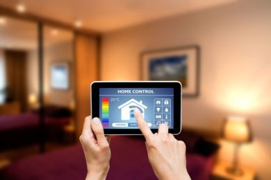 Iluminação inteligente controlada por smartphone
